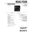 SONY MSACFD2M Service Manual SONY MSACFD2M Service Manual