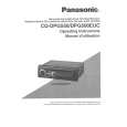 PANASONIC CQDPG500EUC Owners Manual PANASONIC CQDPG500EUC Owners Manual