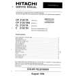 HITACHI CP2133TA Service Manual HITACHI CP2133TA Service Manual