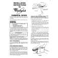 WHIRLPOOL CG2101XMW0 Installation Manual WHIRLPOOL CG2101XMW0 Installation Manual