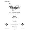 WHIRLPOOL LG4931XTN0 Parts Catalog WHIRLPOOL LG4931XTN0 Parts Catalog