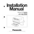 PANASONIC AYNE2000 Owners Manual PANASONIC AYNE2000 Owners Manual