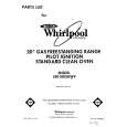 WHIRLPOOL SF0100SRW9 Parts Catalog WHIRLPOOL SF0100SRW9 Parts Catalog