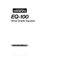 ONKYO EQ100 Owners Manual ONKYO EQ100 Owners Manual