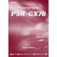 YAMAHA PSR-GX76 Owners Manual YAMAHA PSR-GX76 Owners Manual