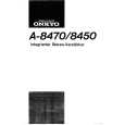 ONKYO A8450 Owners Manual ONKYO A8450 Owners Manual