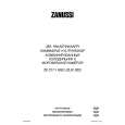 ZANUSSI ZK 21/11 AGO Owners Manual ZANUSSI ZK 21/11 AGO Owners Manual
