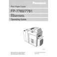 PANASONIC FP7760 Owners Manual PANASONIC FP7760 Owners Manual