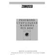 ZANUSSI FCS 800C Owners Manual ZANUSSI FCS 800C Owners Manual