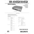 SONY XM404EQX Service Manual SONY XM404EQX Service Manual