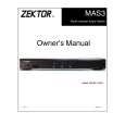 ZEKTOR MAS3 Owners Manual ZEKTOR MAS3 Owners Manual