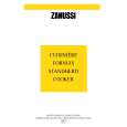 ZANUSSI ZC902M Owners Manual ZANUSSI ZC902M Owners Manual