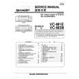 SHARP VCM1E Service Manual SHARP VCM1E Service Manual