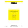 ZANUSSI ZWG3101 Owners Manual ZANUSSI ZWG3101 Owners Manual
