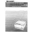 SHARP Z-50 Owners Manual SHARP Z-50 Owners Manual