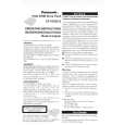 PANASONIC CFVDD372M Owners Manual PANASONIC CFVDD372M Owners Manual