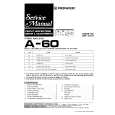 PIONEER A-60 Service Manual PIONEER A-60 Service Manual