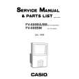 CASIO FV600BA/BB Service Manual CASIO FV600BA/BB Service Manual