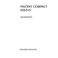 AEG FAVCOMPACT 505 I Owners Manual AEG FAVCOMPACT 505 I Owners Manual