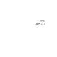 ARTHUR MARTIN ELECTROLUX AFP636X Owners Manual ARTHUR MARTIN ELECTROLUX AFP636X Owners Manual