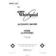 WHIRLPOOL LA7899XPW3 Parts Catalog WHIRLPOOL LA7899XPW3 Parts Catalog