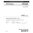 SONY CPDE240 Owners Manual SONY CPDE240 Owners Manual