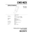 SONY CMDMZ5 Service Manual SONY CMDMZ5 Service Manual