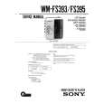 SONY WM-FS393 Service Manual SONY WM-FS393 Service Manual