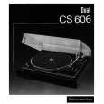 DUAL CS606 Owners Manual DUAL CS606 Owners Manual