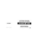 CASIO BF100 Owners Manual CASIO BF100 Owners Manual