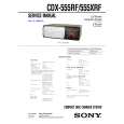 SONY CDX555RF Service Manual SONY CDX555RF Service Manual