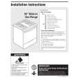 WHIRLPOOL GW395LEGT2 Installation Manual WHIRLPOOL GW395LEGT2 Installation Manual
