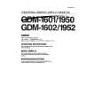 SONY GDM-1950 Owners Manual SONY GDM-1950 Owners Manual