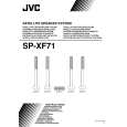 JVC SP-XF71 for EU Owners Manual JVC SP-XF71 for EU Owners Manual