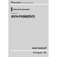 PIONEER AVH-P4080DVD/XF/BR Owners Manual PIONEER AVH-P4080DVD/XF/BR Owners Manual