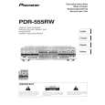 PIONEER PDR555W Owners Manual PIONEER PDR555W Owners Manual