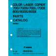 CANON CLC800 Parts Catalog CANON CLC800 Parts Catalog