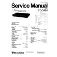TECHNICS STG460 Service Manual TECHNICS STG460 Service Manual