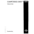 AEG 2000F-WS400V Owners Manual AEG 2000F-WS400V Owners Manual