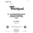 WHIRLPOOL SF5100EKW0 Parts Catalog WHIRLPOOL SF5100EKW0 Parts Catalog