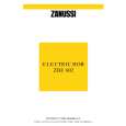 ZANUSSI ZBE602B Owners Manual ZANUSSI ZBE602B Owners Manual