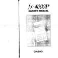 CASIO FX4000P Owners Manual CASIO FX4000P Owners Manual