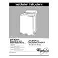 WHIRLPOOL CAE2792EW0 Installation Manual WHIRLPOOL CAE2792EW0 Installation Manual