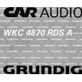 GRUNDIG WKC4870RDSA Owners Manual GRUNDIG WKC4870RDSA Owners Manual