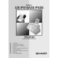 SHARP UXP430 Owners Manual SHARP UXP430 Owners Manual