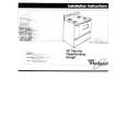 WHIRLPOOL RF4700XWN0 Installation Manual WHIRLPOOL RF4700XWN0 Installation Manual
