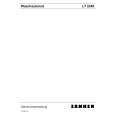 ZANKER LT2240 Owners Manual ZANKER LT2240 Owners Manual
