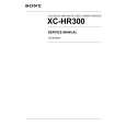 SONY XC-HR300 Service Manual SONY XC-HR300 Service Manual