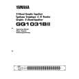 YAMAHA GQ1031BII Owners Manual YAMAHA GQ1031BII Owners Manual