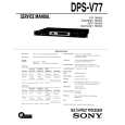 SONY DPS-V77 Service Manual SONY DPS-V77 Service Manual